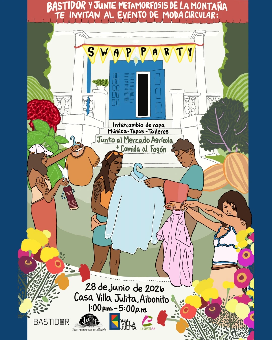 Swap Party + Mercado Agrícola de la Montaña