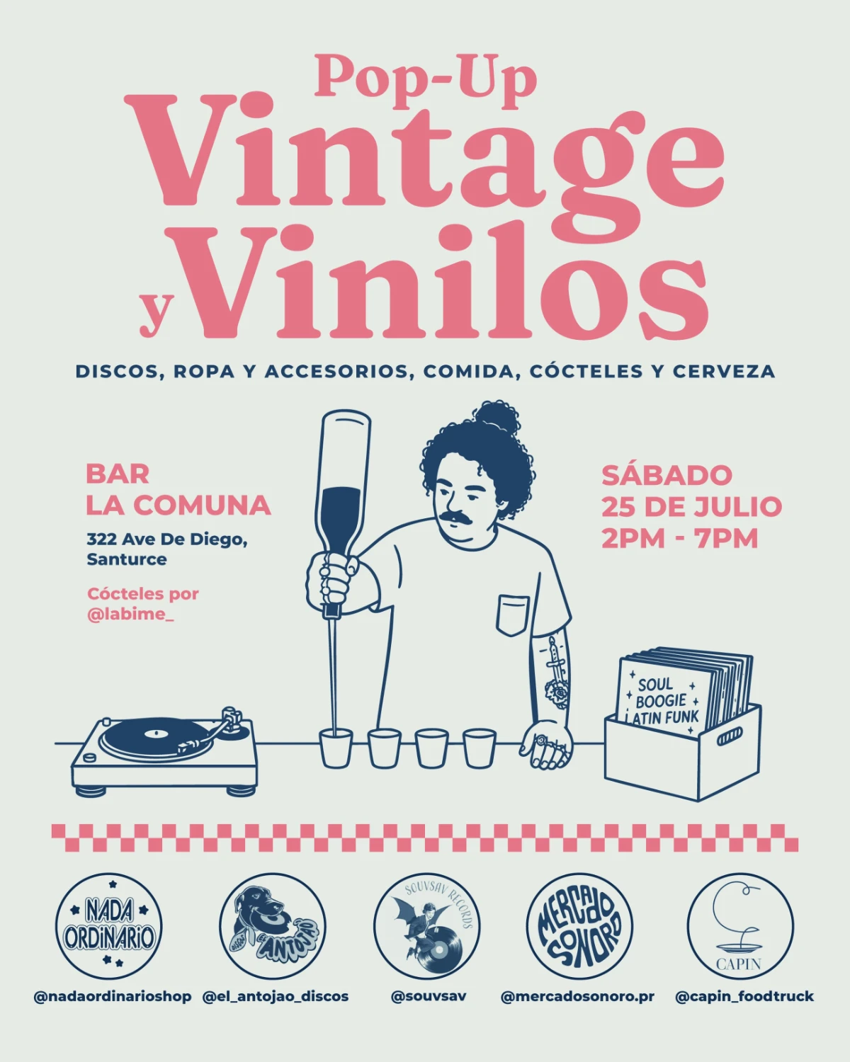 Pop Up Vintage y Vinilos
