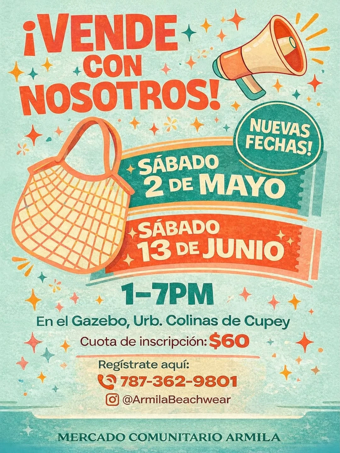 Mercado Comunitario Armila - 13 Junio