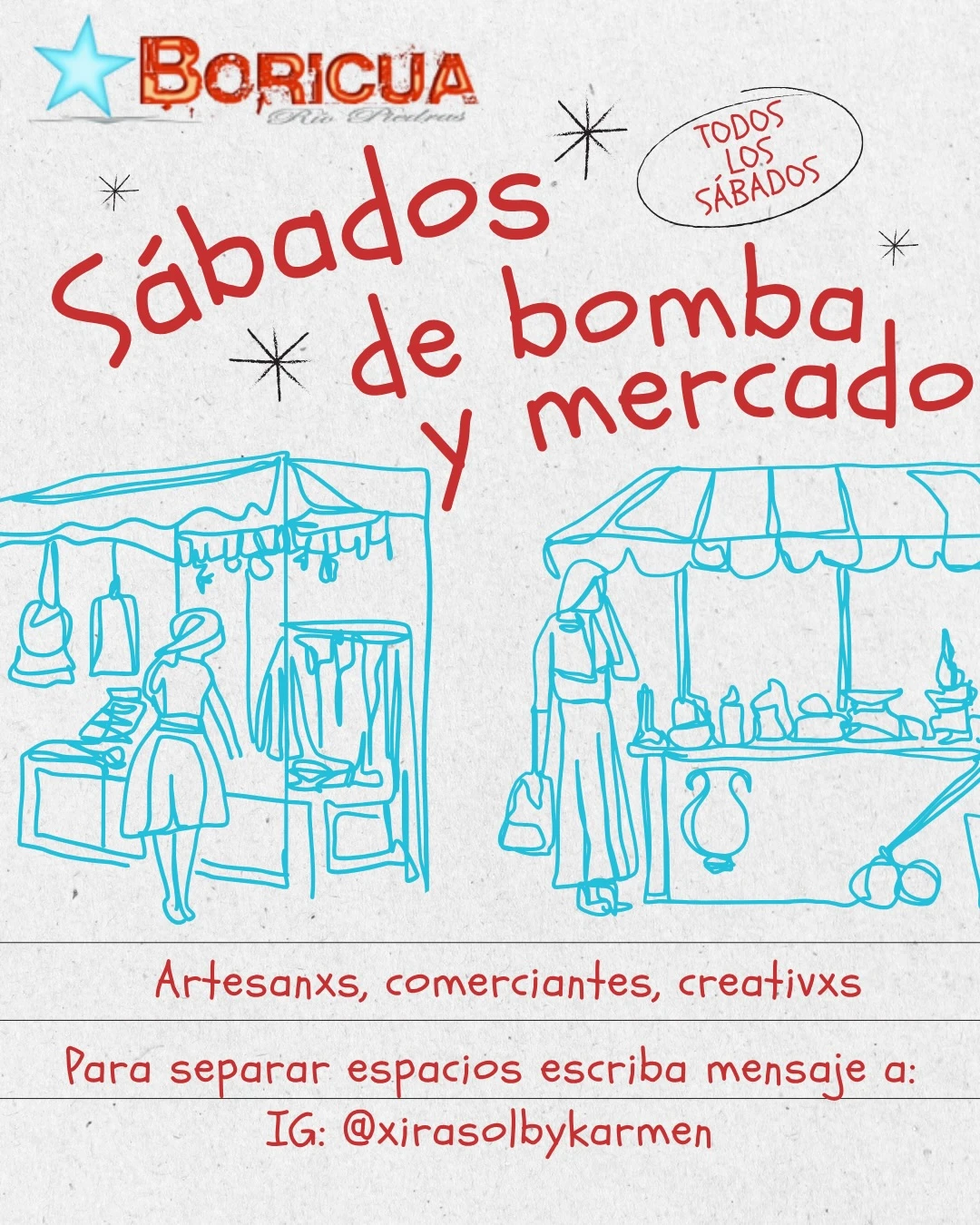 Sábado de Bomba y Mercado