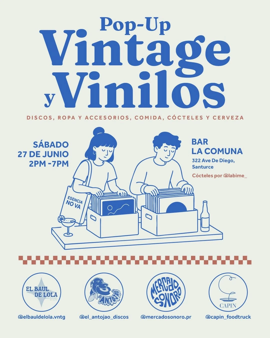 Pop Up Vintage y Vinilos