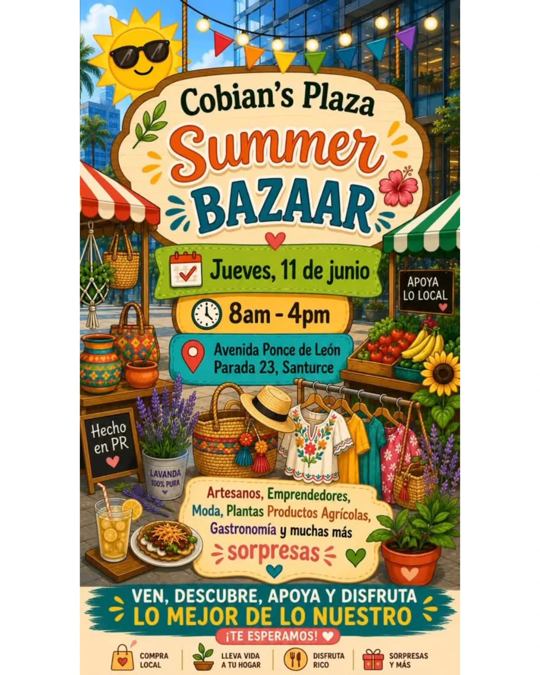 Cobian's Plaza Pop Up Market