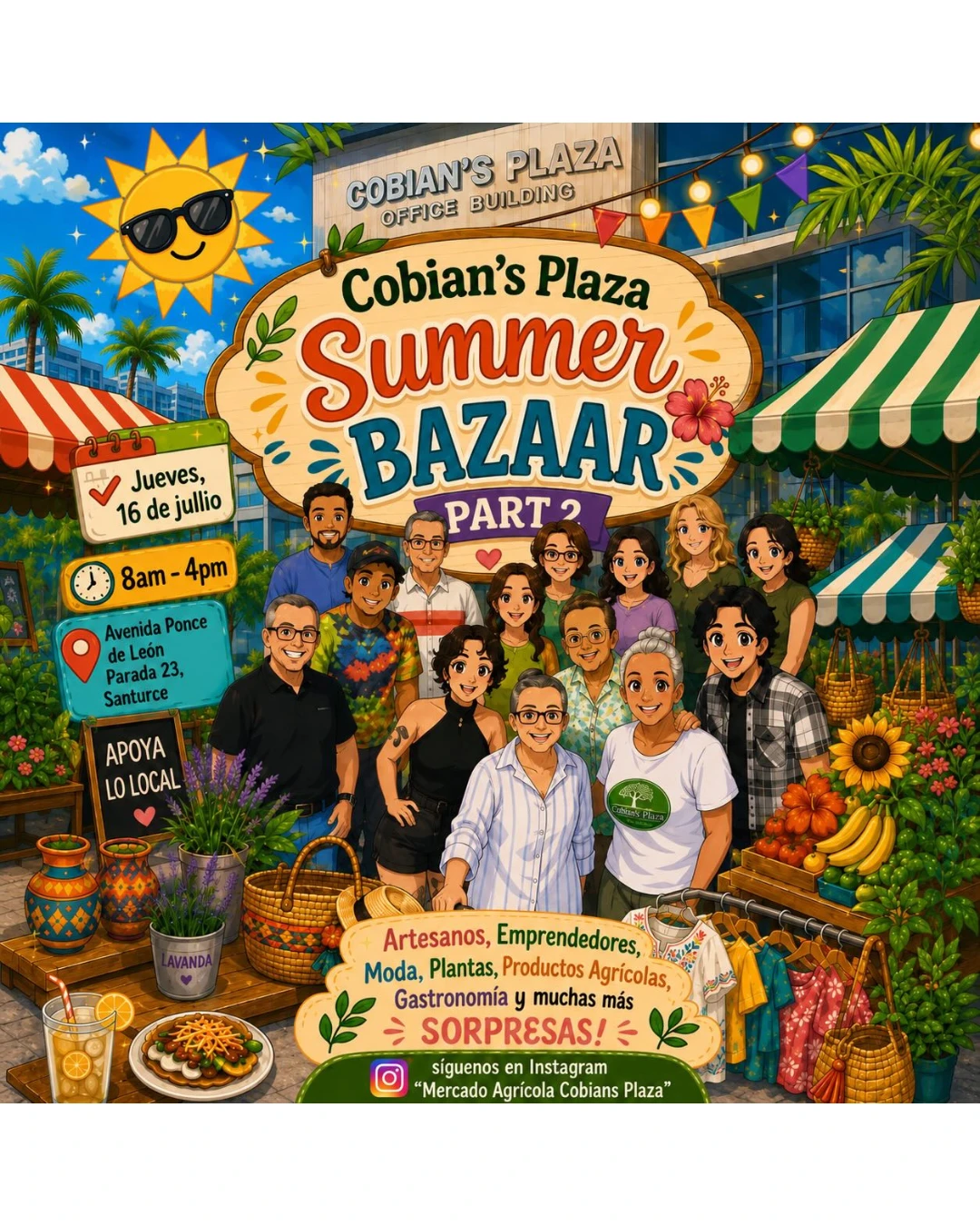 Cobian's Plaza Summer Bazaar
