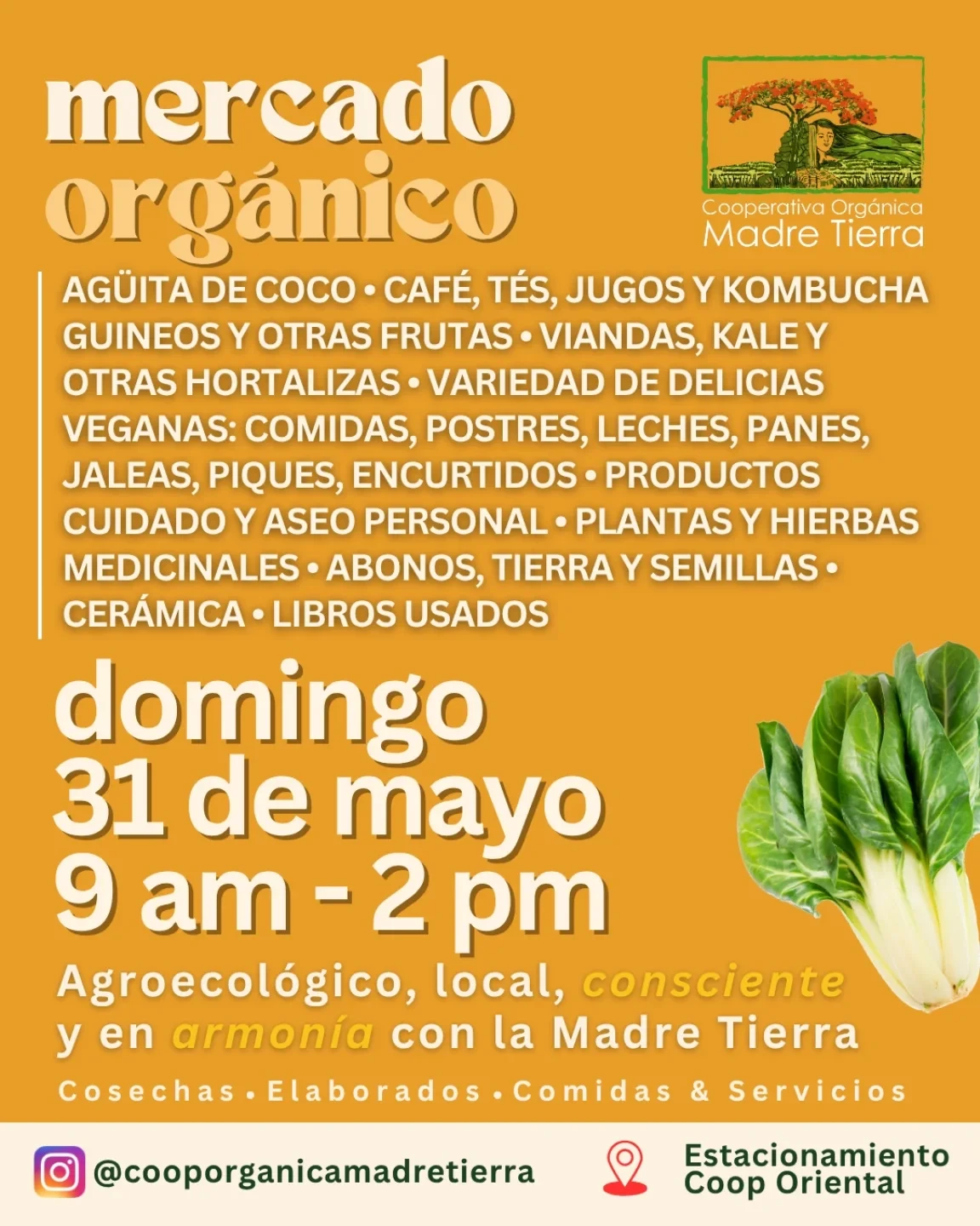 Mercado Orgánico en la Placita Roosevelt