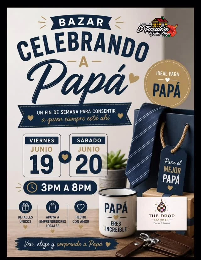 Bazar Celebrando a Papá