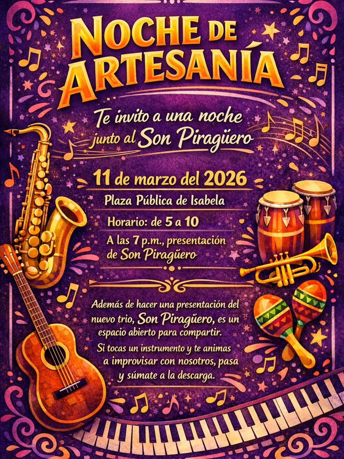 Noche de Artesanías y Arte