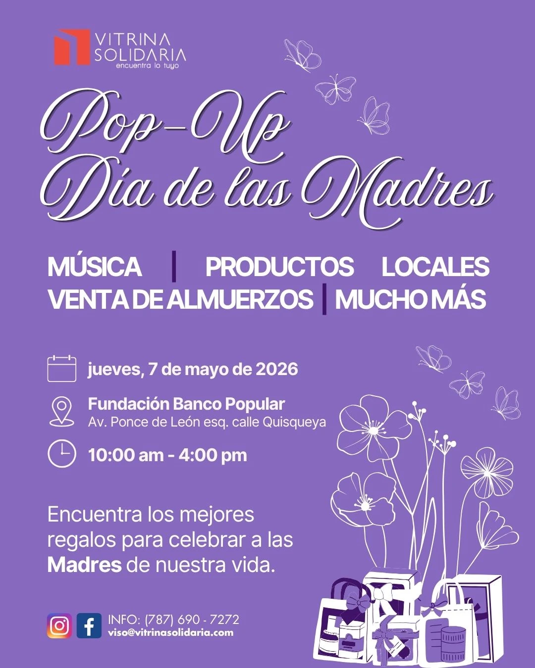Pop-Ups Día de las Madres