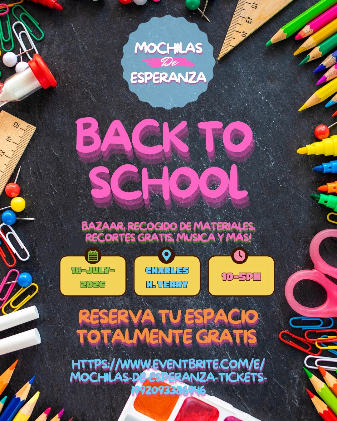 Mochilas de Esperanza Bazaar