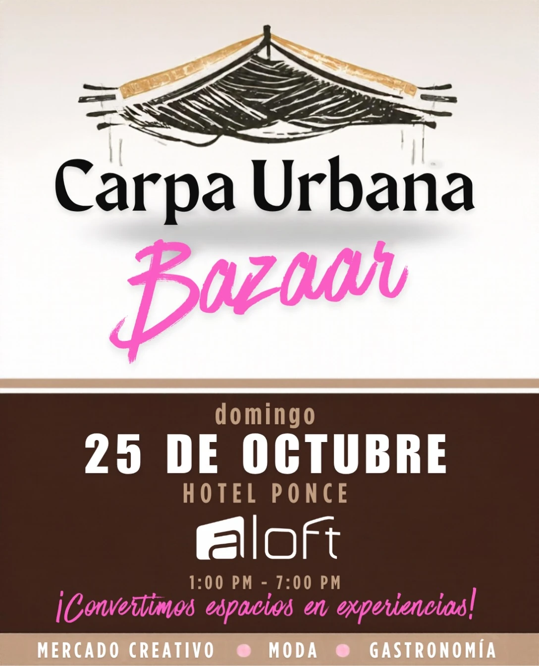 Carpa Urbana Bazaar