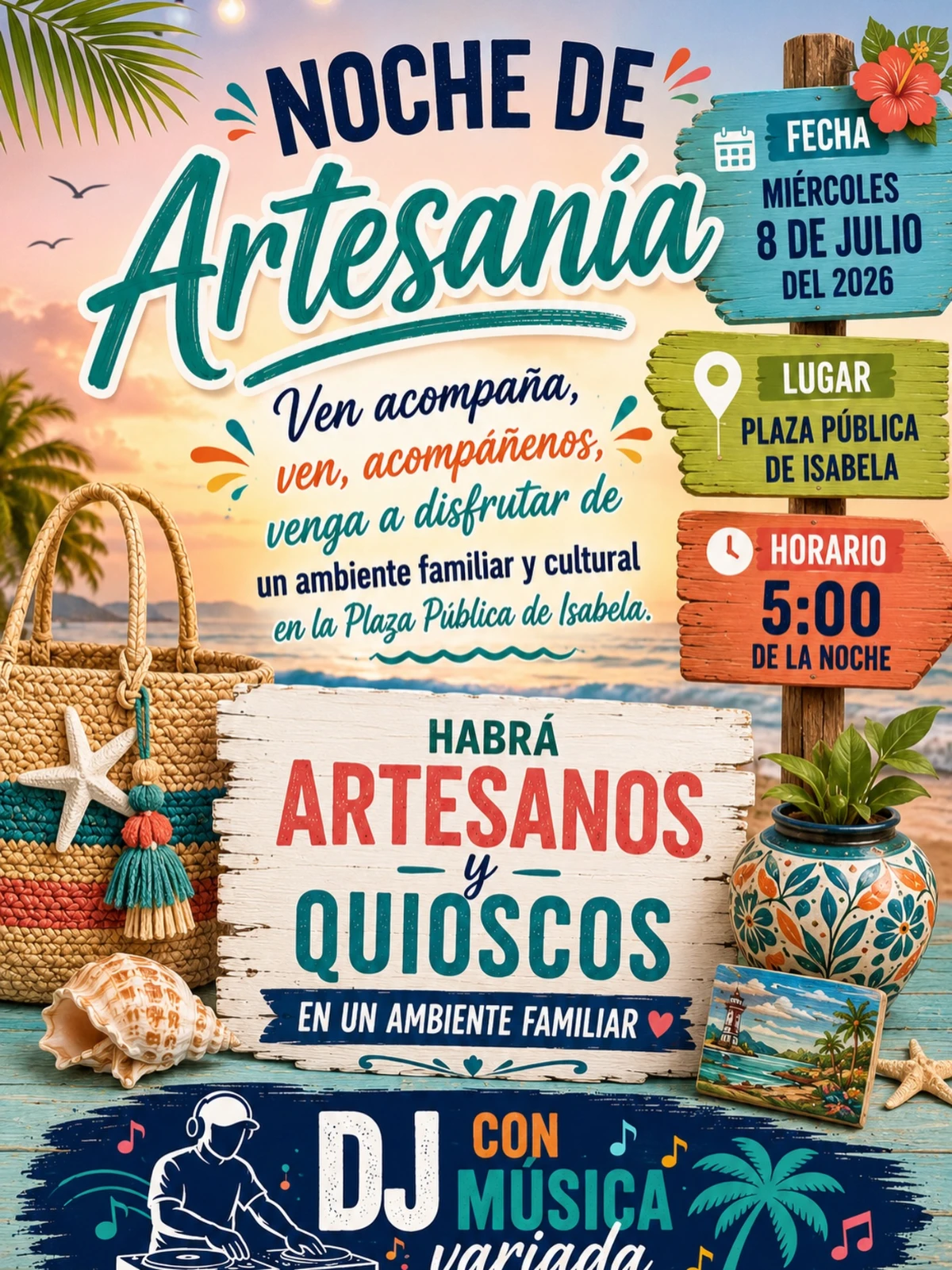 Noche de Artesanía y Arte